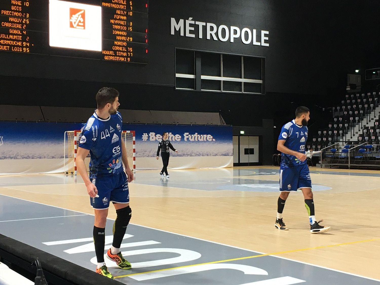 Les joueurs du Dijon Métropole Handball reçoivent Nancy ce mercredi au palais des sports